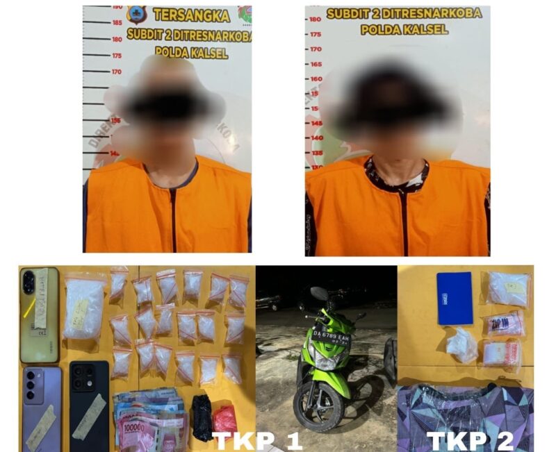 Pelaku dan Barang Bukti Diamankan Polisi