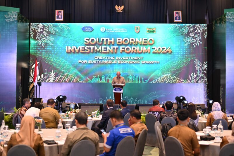 Pemerintah Provinsi Kalimantan Selatan bersama Bank Indonesia (BI) Provinsi Kalimantan Selatan (Kalsel) menyelenggarakan South Borneo Investment Forum (SBIF) 2024 (foto:humas BI Kalsel)