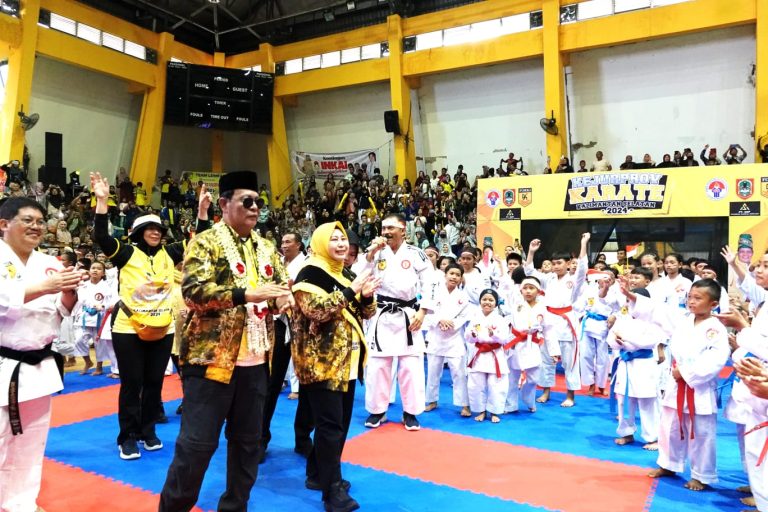 Kejurprov Karate se-Kalsel 2024 di Banjarmasin (foto:istimewa)