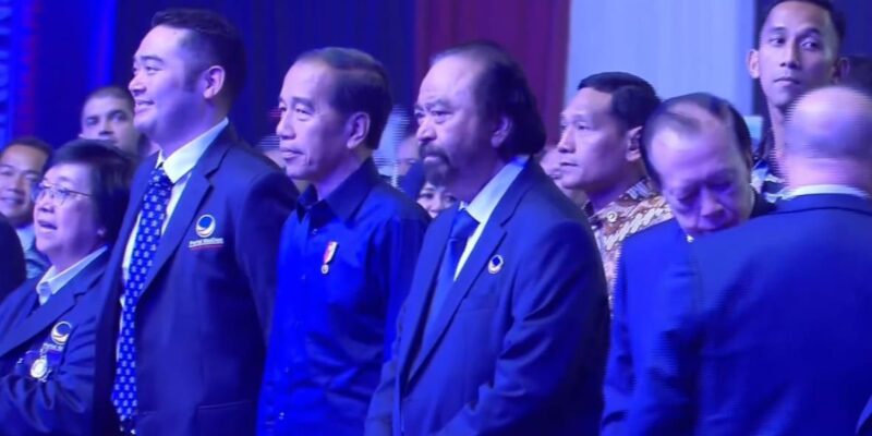 Presiden Joko Widodo dan Ketua Umum Partai NasDem Surya Paloh (foto:istimewa)