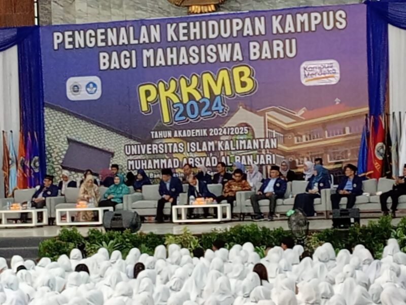 3.500 Mahasisa Baru Universitas Islam Kalimantan (Uniska) MAB (foto:istimewa)