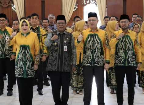 Gubernur Paman Birin Bersama Direksi Bank Kalsel (Foto Istimewa)