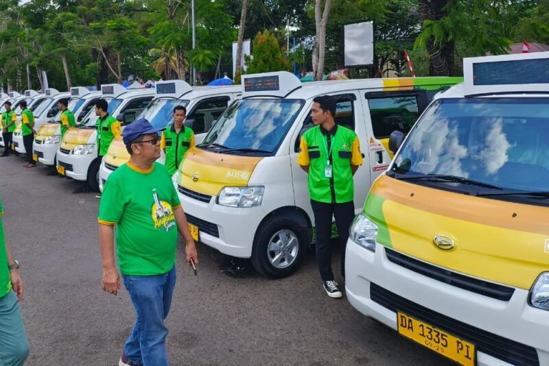 Angkutan Juara Kota Banjarbaru Diluncurkan (foto:istimewa)