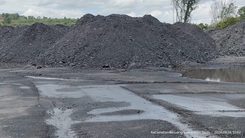 5000 ton kelebihan  produksi batu bara dari mitra Perseroda Baramarta yang diduga tak Terlaporkan (Foto Istimewa)