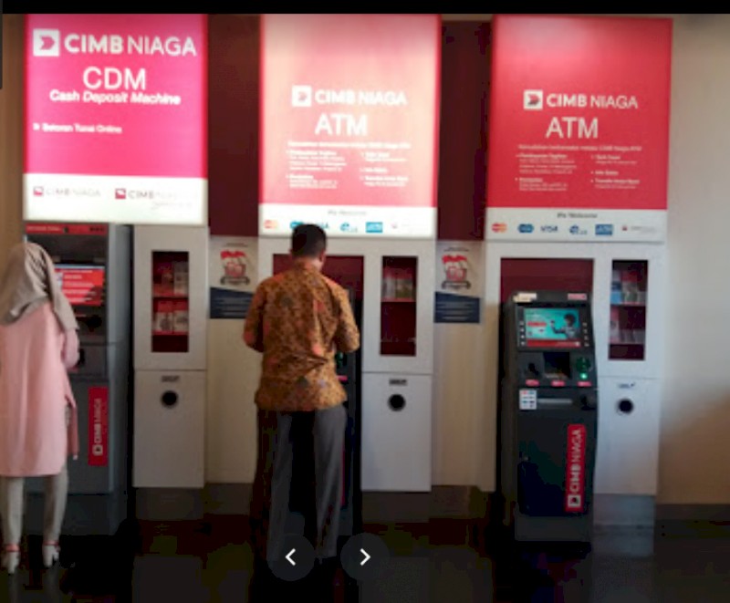 ATM CIMB Niaga Cukup Tersedia untuk Masyarakat (foto:istimewa)