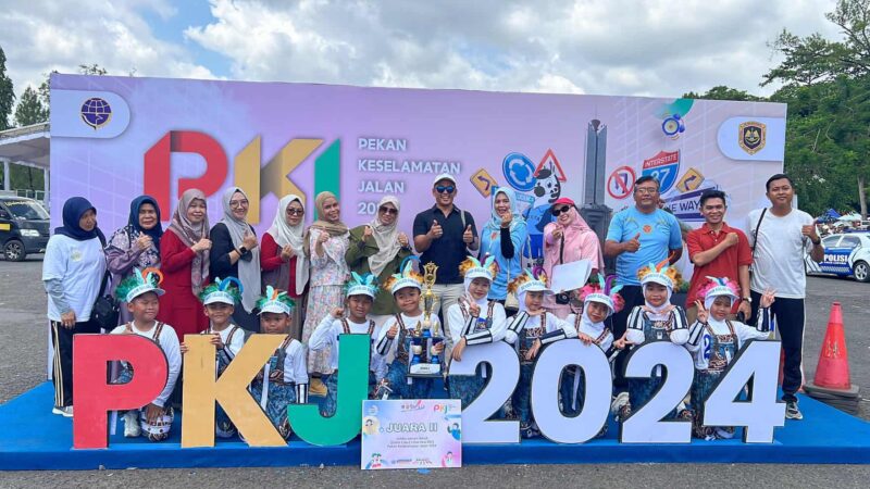 Ajang Lomba Senam Sadar Lalu Lintas Usia Dini (Salud) di Pekan Keselamatan Jalan (PKJ) Tahun 2024