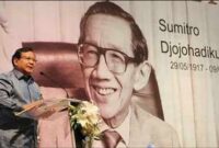 Prof Dr Sumitro Djojohadikusumo (Foto : Istimewa)