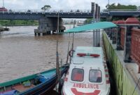 Lokasi Halte Sungai di Depan RSUD Sultan Suriansyah Banjarmasin (Foto : Istimewa)