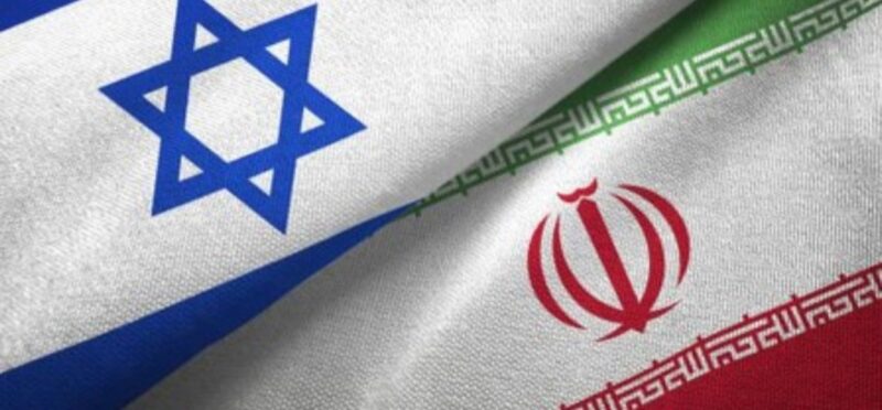 Kolase Bendera Israel dan Iran  (Foto Istimewa)
