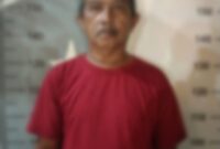 Tersangka penggelapan iuran keamanan (foto:ist) 