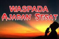 Ilustrasi Ajaran Sesat (foto:istimewa)