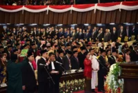 Pelantikan Anggota DPR/MPR RI Periode 2024-2029 di Senayan Jakarta (foto:istimewa)