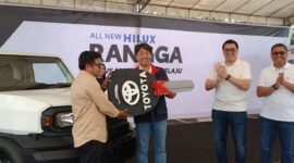 Toyota menghadirkan All New Hilux Rangga di  Banjarmasin, Provinsi Kalimantan Selatan (Kalsel) (foto:istimewa)