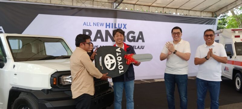 Toyota menghadirkan All New Hilux Rangga di  Banjarmasin, Provinsi Kalimantan Selatan (Kalsel) (foto:istimewa)