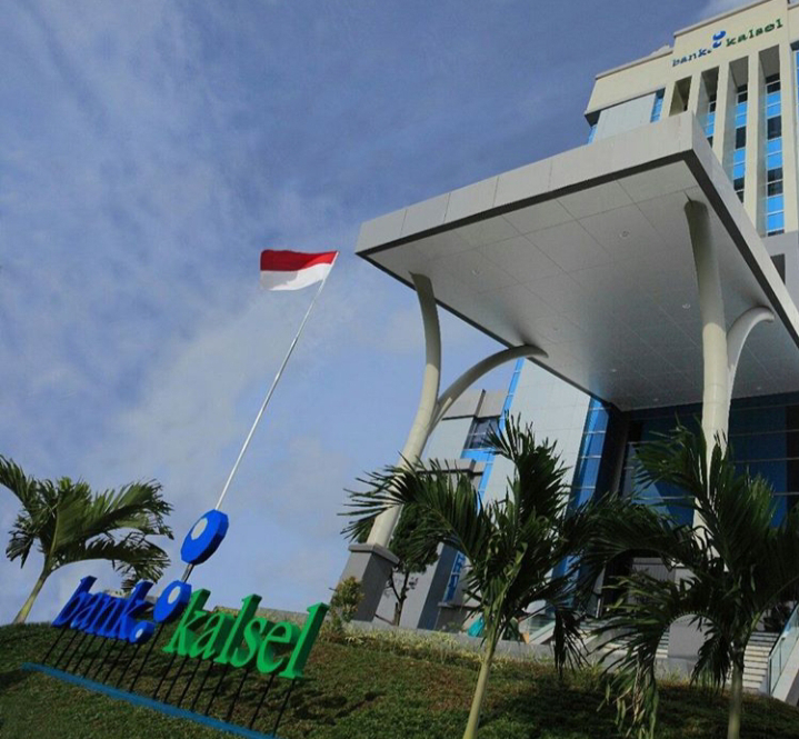 Kantor Pusat Bank Kalsel Jalan Lambung Mangkurat Kota Banjarmasin (foto:istimewa)