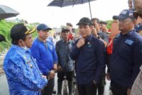 Menteri Lingkungan Hidup RI, Hanif Nurofiq ke TPA Basirih Banjarmasin, Kamis (28/11/2024) (foto:bomindonesia)