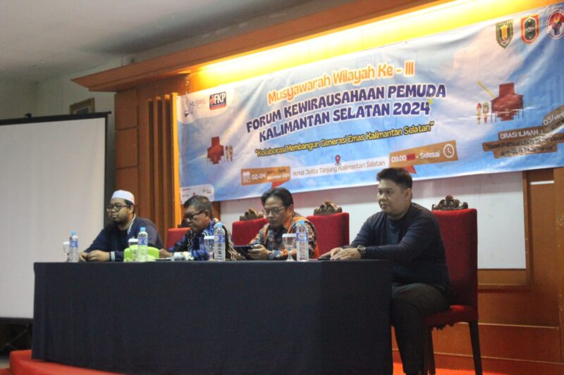 Musyawarah Wilayah (Muswil) Forum Kewirausahaan Pemuda (FKP) Kalimantan Selatan Sukses Digelar (foto:istimewa) 