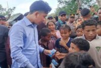 Wapres Gibran Rakabuming Raka Tinjau Lokasi Penampungan Warga Terdampak Erupsi Gunung Lewotobi (foto:istimewa/bomindonesia)