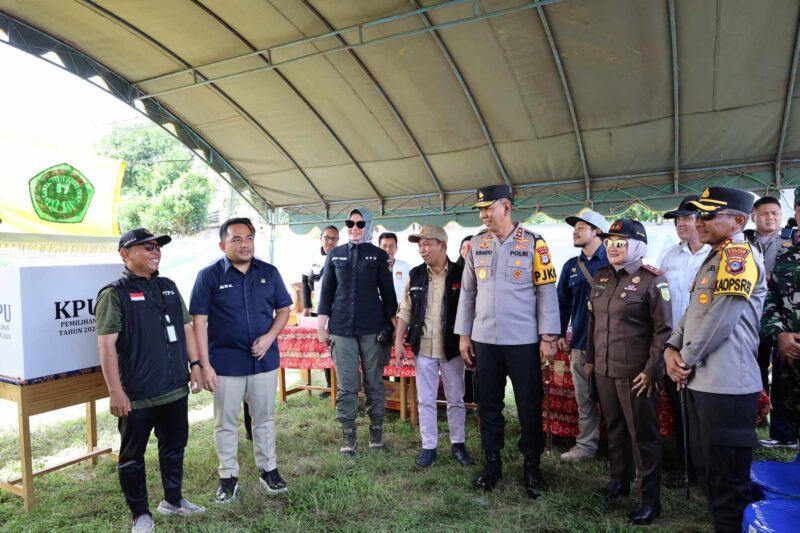 Pantau TPS Pilkada Serentak 2024 Bersama Forkopimda (Foto:Istimewa/Bomindonesia)