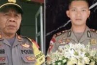 AKP Dadang Iskandar (kiri) ,alm AKP Ryanto (foto:istimewa/bomindonesia)