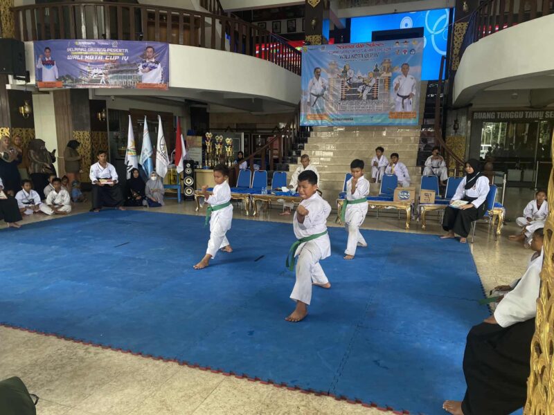 Wali Kota Cup Karate Tradisional Resmi Dibuka, 325 Peserta (foto:bomindonesia)