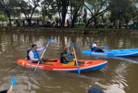 Kampung Wisata Perahu Kano di Sungai Kerokan Jalan Zafri Zam-zam depan RS Suaka Insan Banjarmasin Barat Diresmikan (foto:bomindonesia)