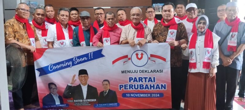 H Yulianto Dahlan: Partai Perubahan Deklarasi Serentak 10 November 2024 -  bomindonesia.com