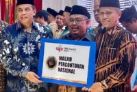 Tampak H Taufik Hidayat Salah Satu Pengurus di Masjid Al Jihad Banjarmasin (foto:istimewa)