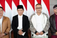 Menag Nasaruddin Umar Bersama Jajaran (foto:humas/bomindonesia)