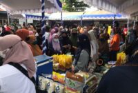 Kehadiran Pasar Murah Mampu Memenuhi Kebutuhan Pokok Masyarakat (foto:istimewa)