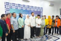 Jumpa Pers di NasDem Tower, Fadly Amran –Maigus Nasir Unggul di Pilwali Kota Padang (foto:istimewa)