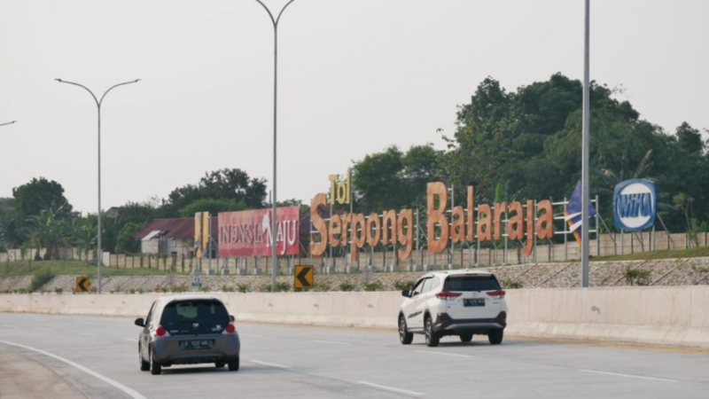 Jalan Tol Serpong-Balaraja (Serbaraja) (foto:istimewa/bomindonesia)