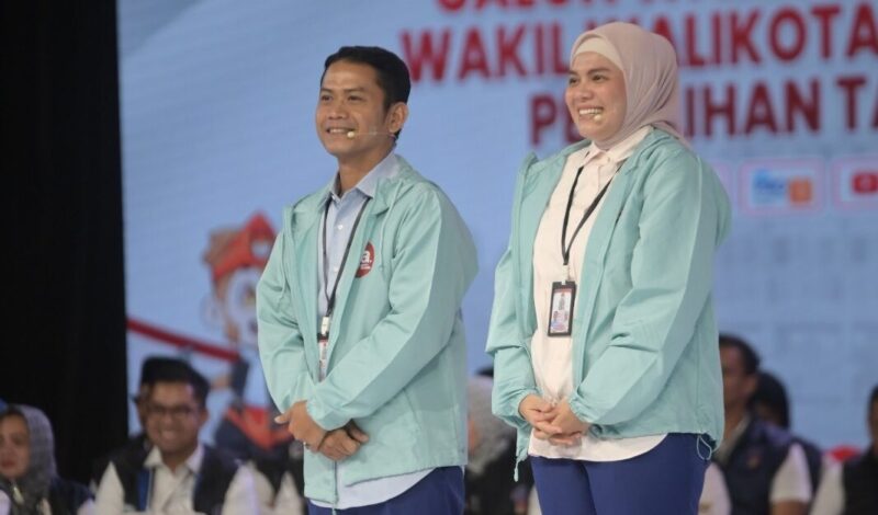 Paslon Nomor Urut 2 HM Yamin - Hj Ananda di Pilwali Kota Banjarmasin (foto:bomindonesia)