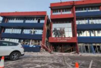 Kondisi Gempa di Negara Republik Vanuatu (foto:istimewa/bomindonesia)