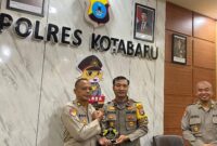 Polres Barito Kuala Pelajari Praktik Terbaik Pelayanan Publik di Polres Kotabaru (foto:bomindonesia)