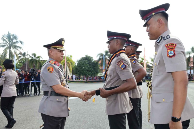 897 Tamtama Polri Dilantik di SPN Polda Kalsel (Foto Istimewa/Bomindonesia)