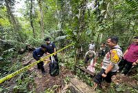 Dipasang Garis Polisi di Lokasi Kejadian (Foto Istimewa/Bomindonesia)
