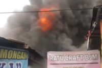 Jago Merah Melalap Rumah Warga (Foto Istimewa/Bomindonesia)