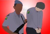 Ilustrasi penangkapan oknum polisi (Foto Istimewa/Ilustrasi)