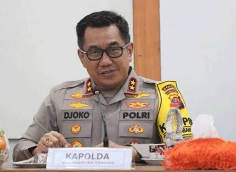 Kapolda Kalteng, Irjen Pol Djoko Poerwanto (Foto Istimewa/bomindonesia)
