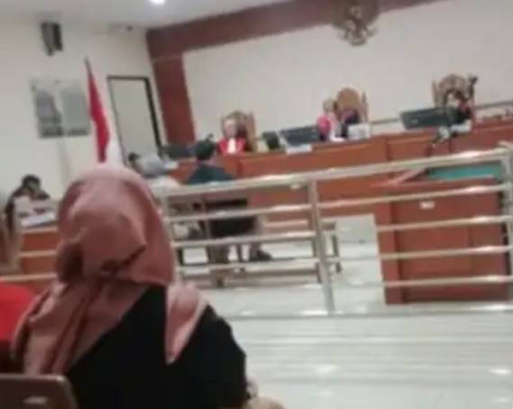 Suasana Persidangan di PN Banjarmasin (Foto Istimewa/Bomindonesia)