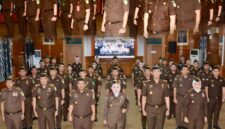 Satgas P3H saat dilantik dan dibentuk di Aula Anjung Papadaan Kantor Kejati Kalsel, Selasa (24/12/2024). (Foto: Penkum Kejati Kalsel)