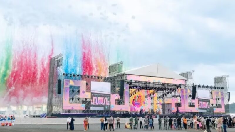 Stand Event Besar Batulicin Festival (Batfest) (Foto Istimewa/Bomindonesia)