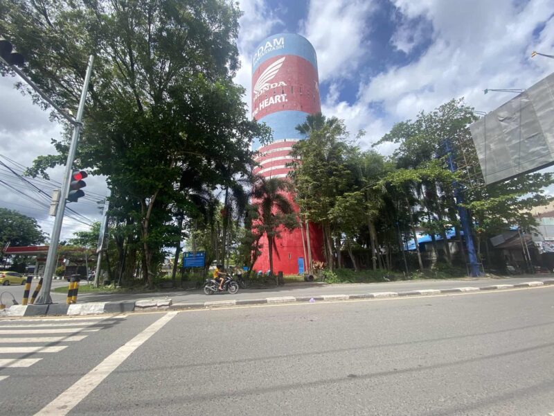 Tower PDAM Bandarmasih di Jalan Zafri zam-zam. (foto:bomindonesia)