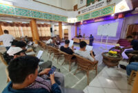 Digelar Technical Meeting pada persiapan teknis dan tata laksana sebelum acara di Gedung PWI Kalsel (foto:istimewa/bomindonesia) 