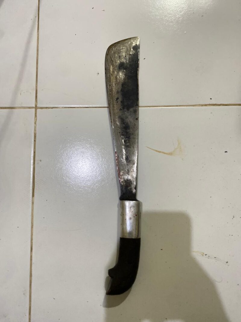 Barang Bukti Senjata Tajam (Sajam) Disita Polisi (foto:istimewa/bomindonesia)