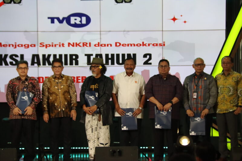 Menutup tahun 2024, TVRI menyelenggarakan ekspose atas berbagai capaian yang diraih lembaga penyiaran publik ini (foto:istimewa/bomindonesia)