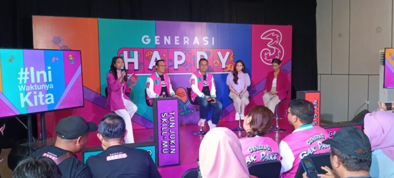 Generasi Happy dari Tri Indonesia Gaet Gen Z di Kota Banjarmasin dan Kota Banjarbaru (foto:bomindonesia)