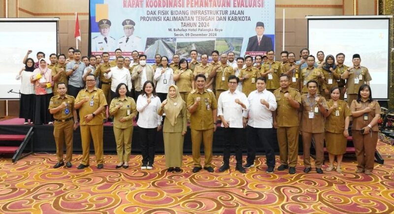 Rapat Koordinasi (Rakor) dan Verifikasi Kegiatan Dana Alokasi Khusus (DAK) Bidang Jalan Provinsi Kalimantan Tengah (Kalteng) Tahun 2024  (foto:diskominfo/bomindonesia)