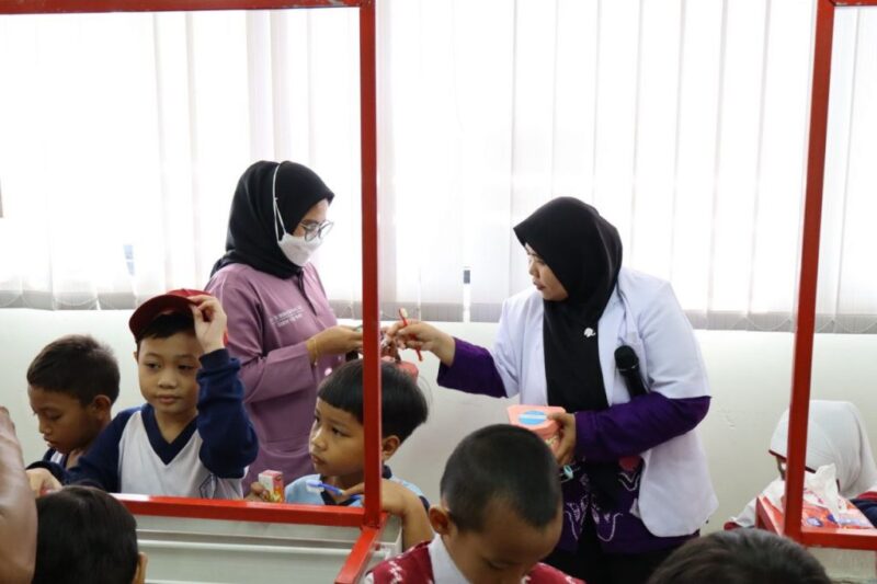 Pemeriksaan Gigi dan Mulut untuk siswa SD juga digelar di RSGM Gusti Hasan Aman Banjarmasin, Provinsi Kalsel (foto:bomindonesia/mckalsel)